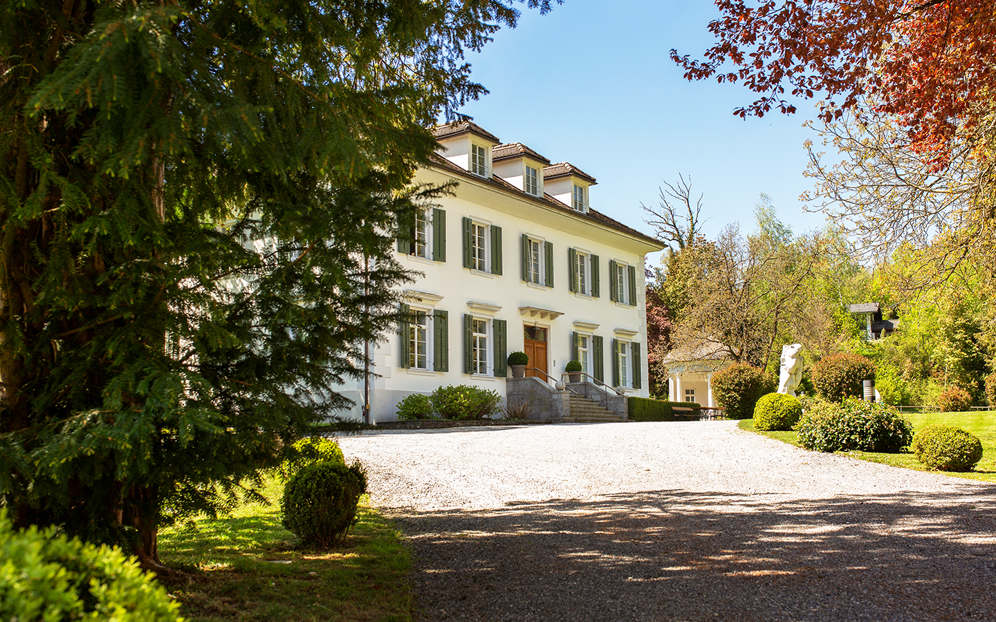 Außenansicht der Villa Falkenhorst